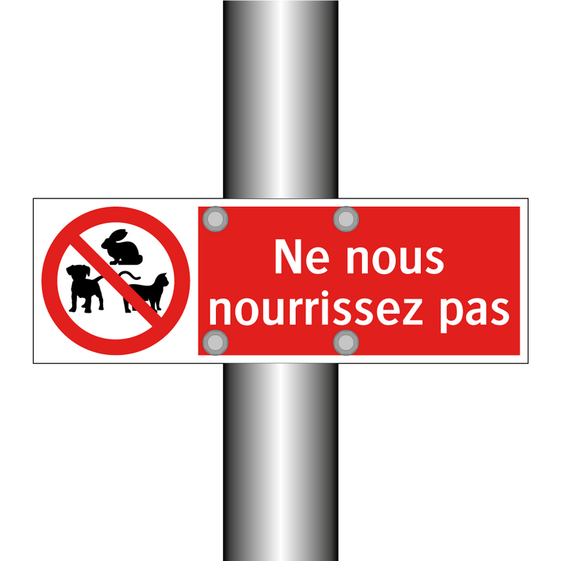 Ne nous nourrissez pas
