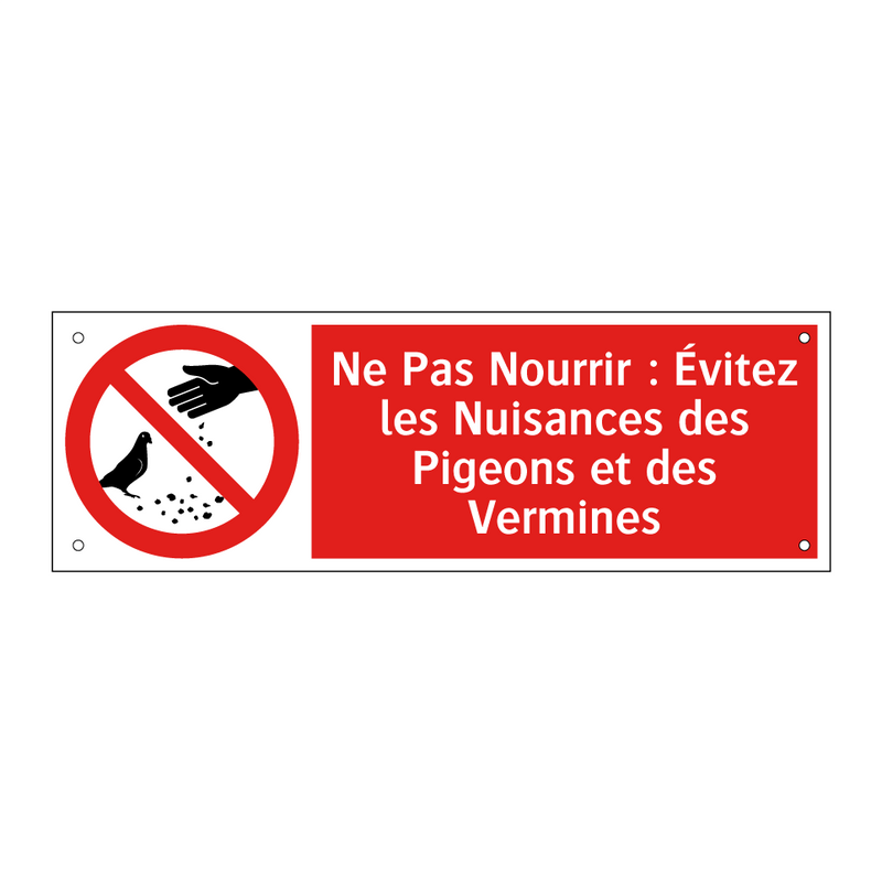 Ne Pas Nourrir : Évitez les Nuisances des Pigeons et des Vermines