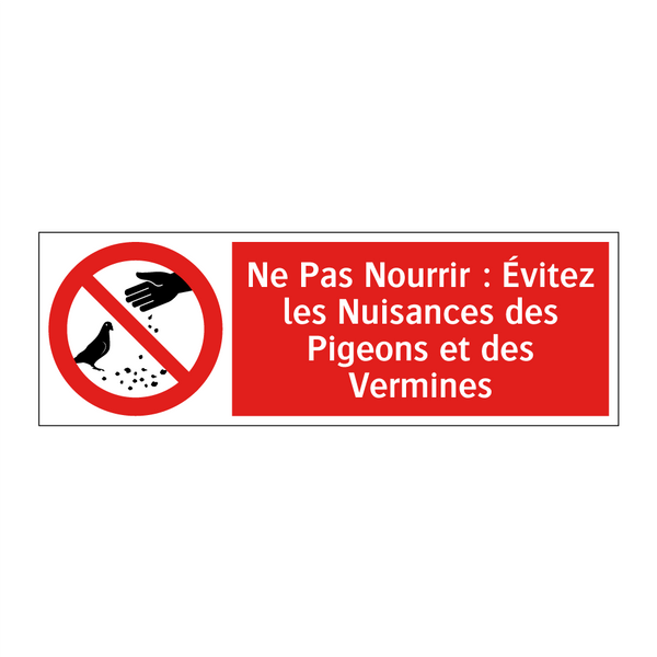Ne Pas Nourrir : Évitez les Nuisances des Pigeons et des Vermines
