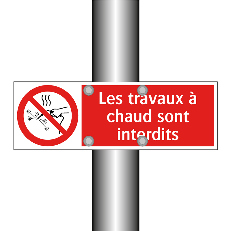 Les travaux à chaud sont interdits