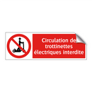 Circulation de trottinettes électriques interdite