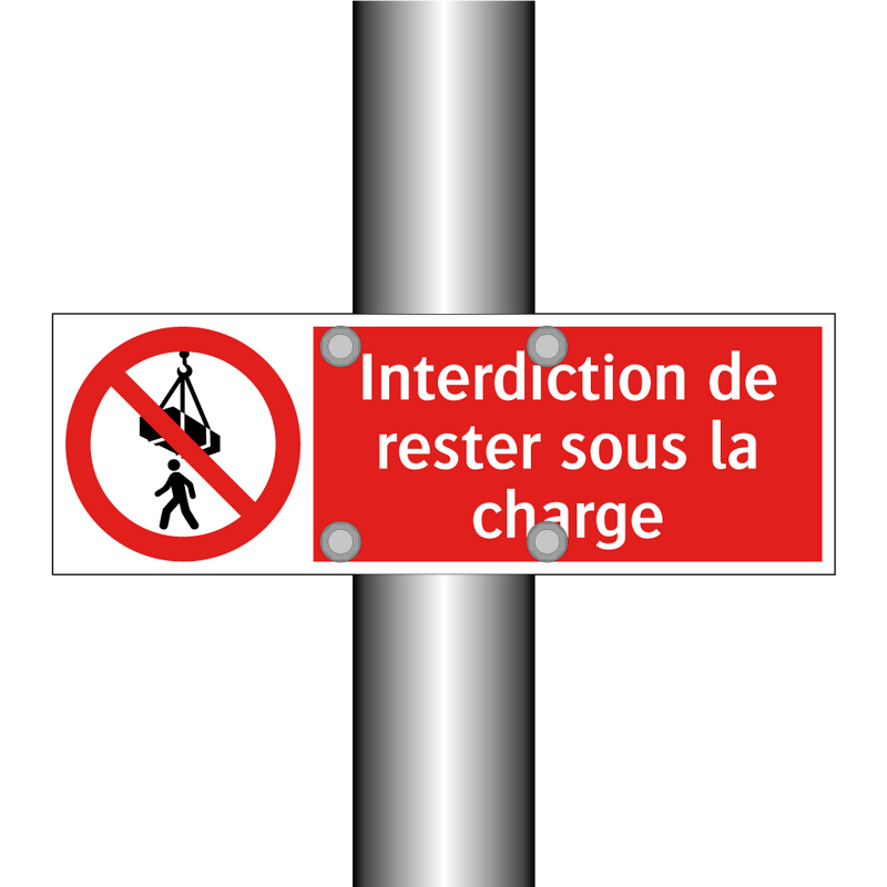 Interdiction de rester sous la charge