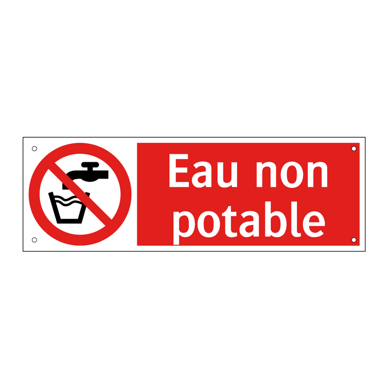 Eau non potable