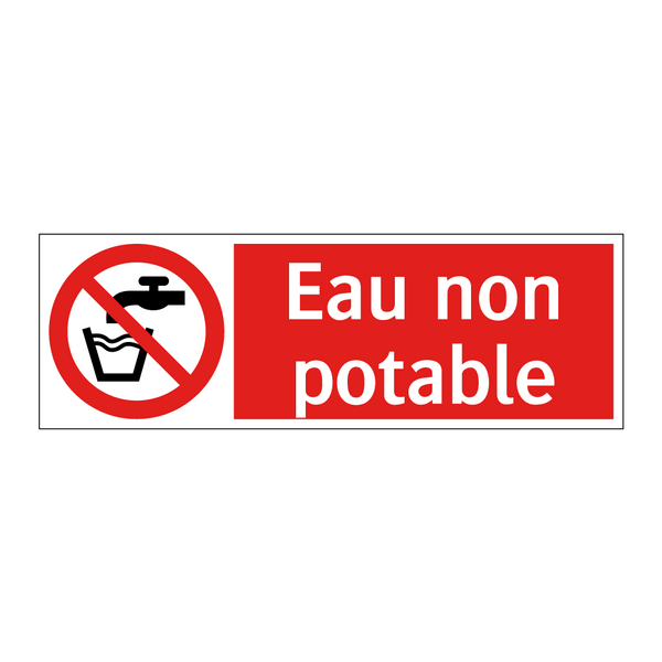 Eau non potable