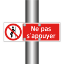 Ne pas s'appuyer