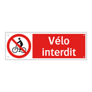 Vélo interdit