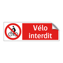 Vélo interdit