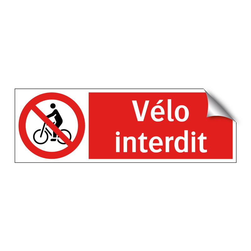 Vélo interdit