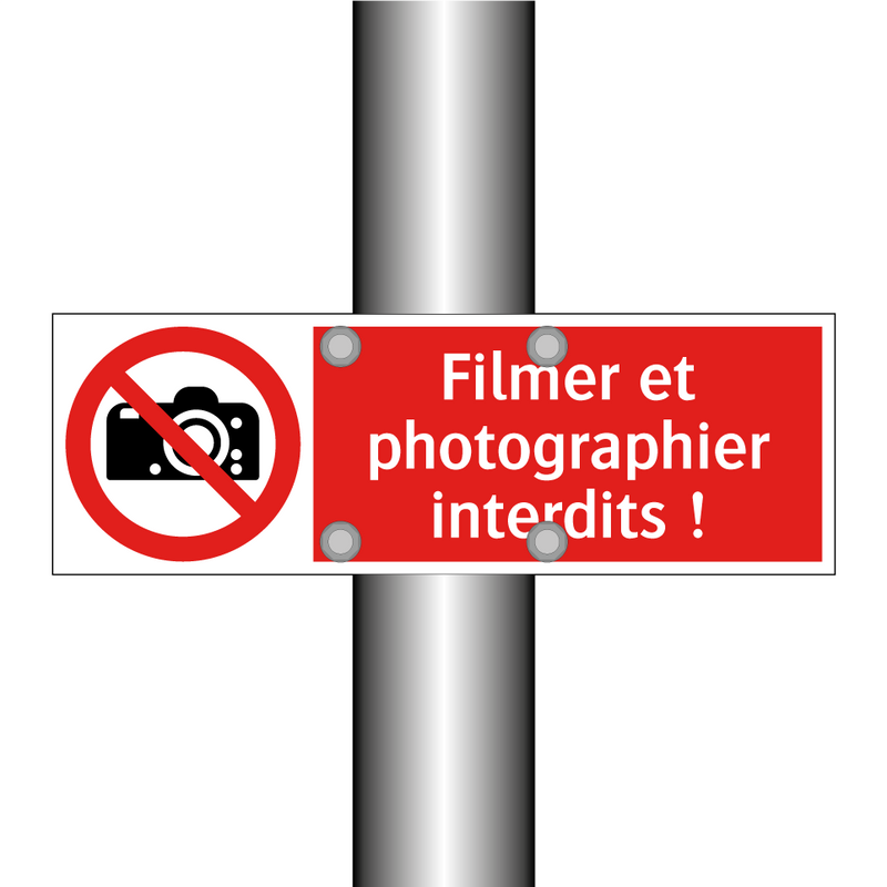 Filmer et photographier interdits !
