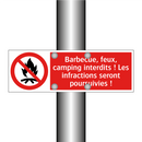 Barbecue, feux, camping interdits ! Les infractions seront poursuivies !