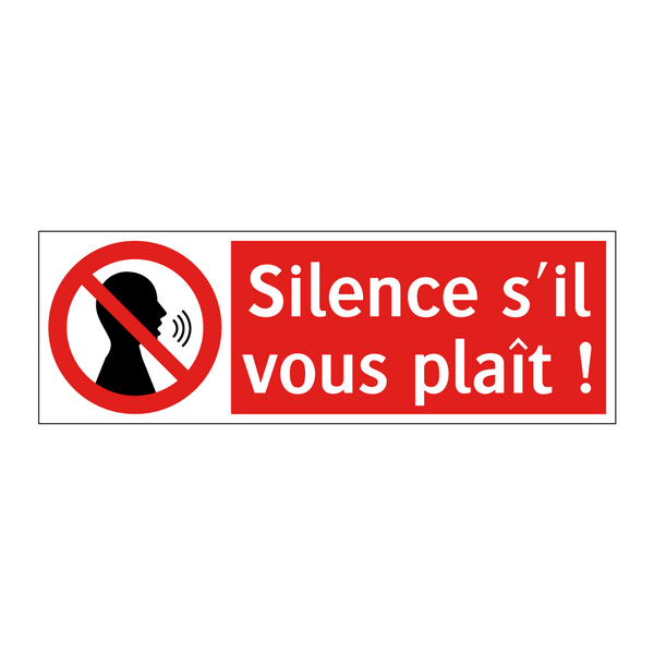 Silence s'il vous plaît !