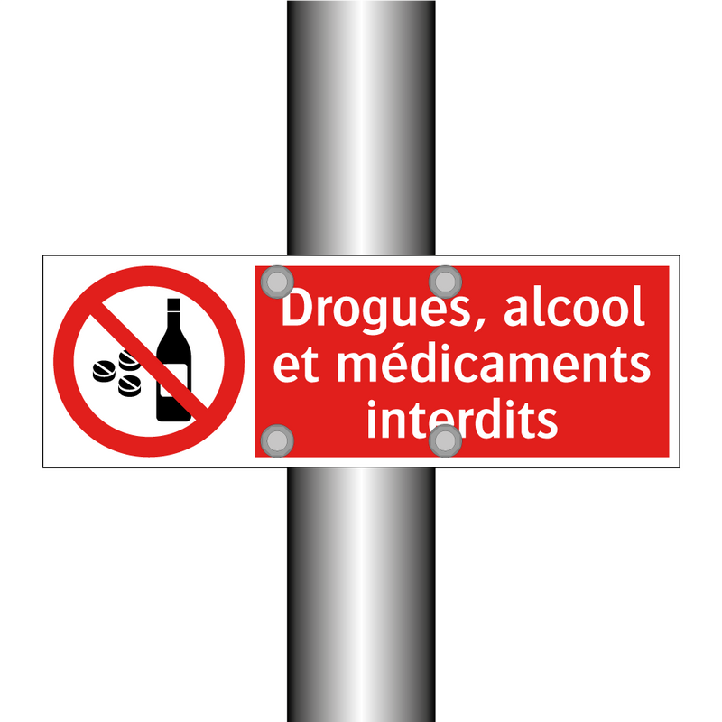 Drogues, alcool et médicaments interdits