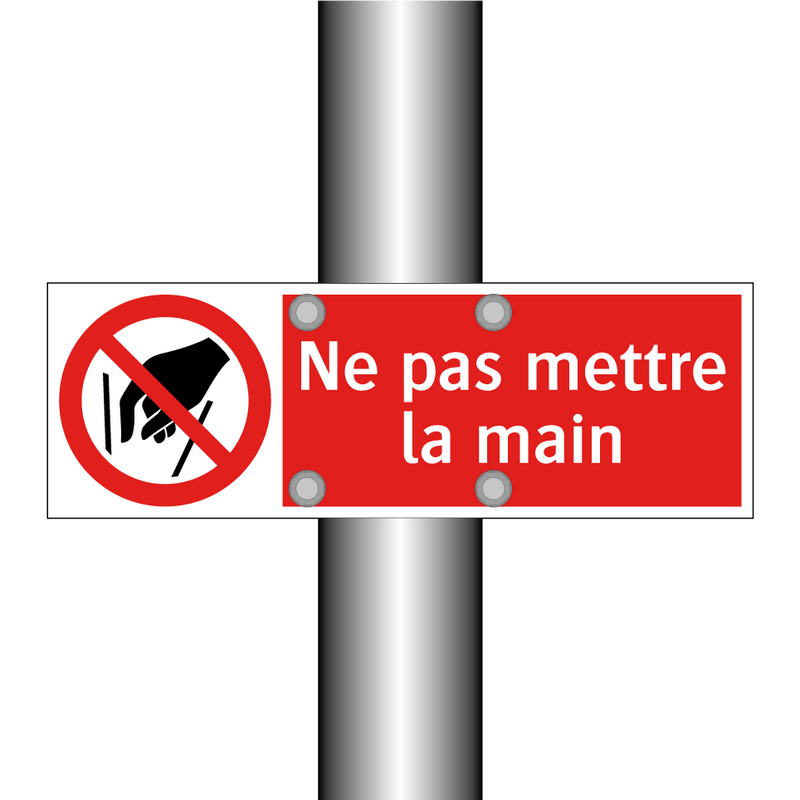 Ne pas mettre la main