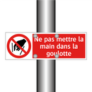 Ne pas mettre la main dans la goulotte