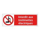 Interdit aux trottinettes électriques