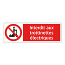 Interdit aux trottinettes électriques
