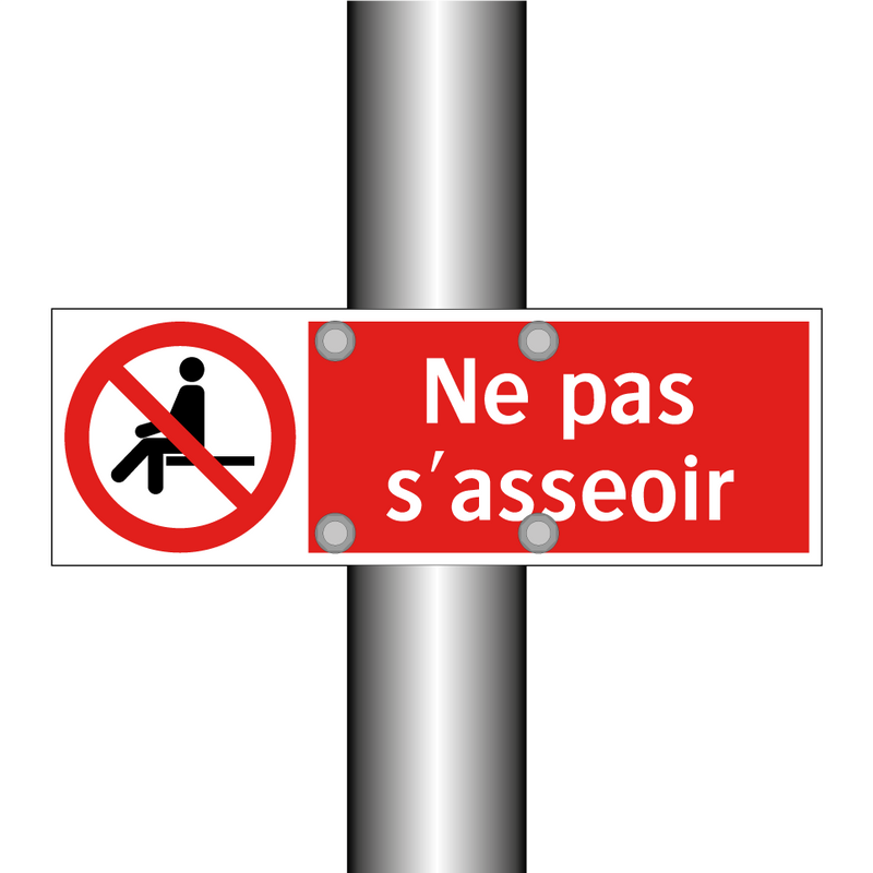 Ne pas s'asseoir