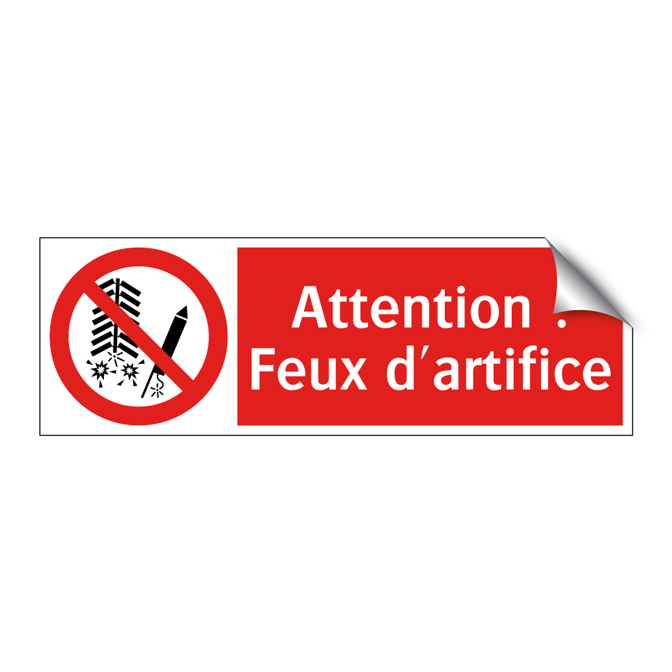 Attention : Feux d'artifice