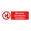 Boissons alcoolisées interdites