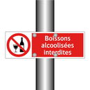 Boissons alcoolisées interdites