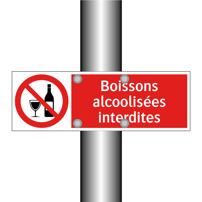 Boissons alcoolisées interdites