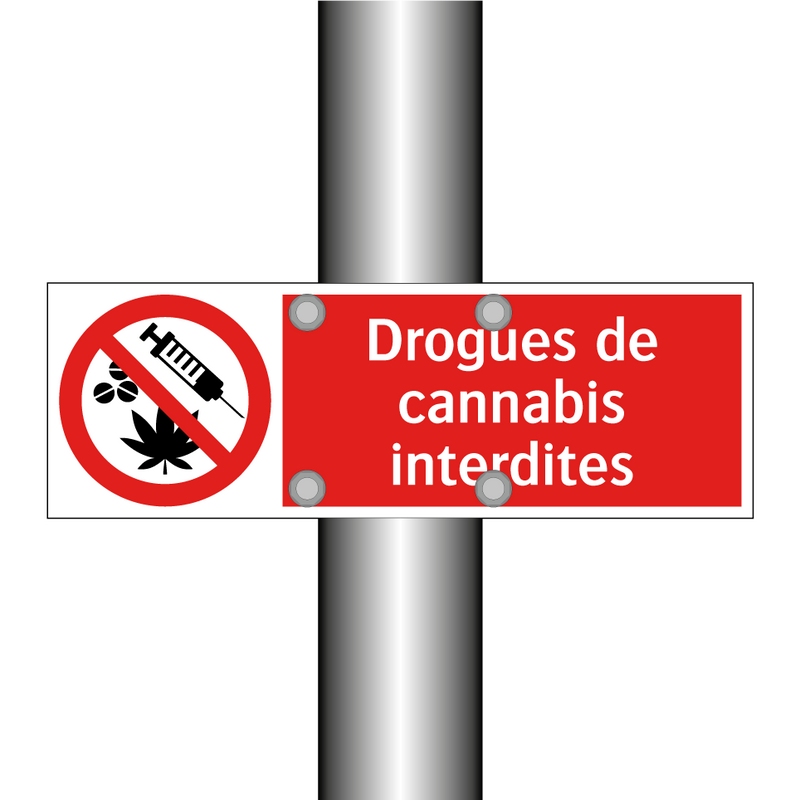 Drogues de cannabis interdites