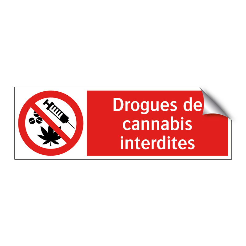 Drogues de cannabis interdites