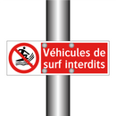 Véhicules de surf interdits