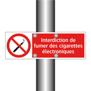 Interdiction de fumer des cigarettes électroniques