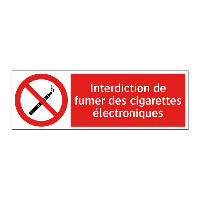 Interdiction de fumer des cigarettes électroniques