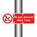 Ne pas pousser dans l'eau