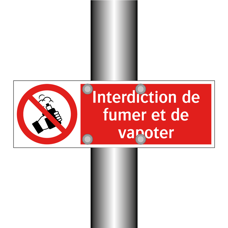 Interdiction de fumer et de vapoter