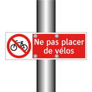 Ne pas placer de vélos