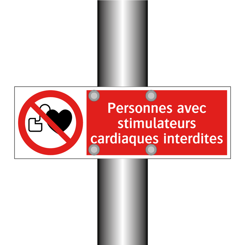Personnes avec stimulateurs cardiaques interdites