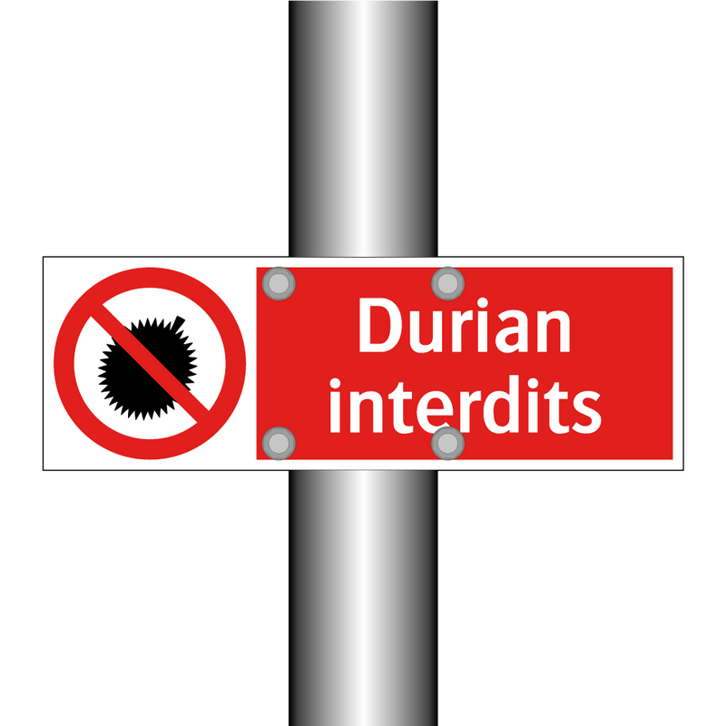 Durian interdits