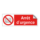 Arrêt d'urgence