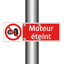 Moteur éteint