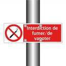 Interdiction de fumer/de vapoter
