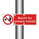 Nourrir les oiseaux interdit