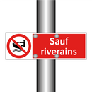 Sauf riverains