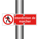 Interdiction de marcher