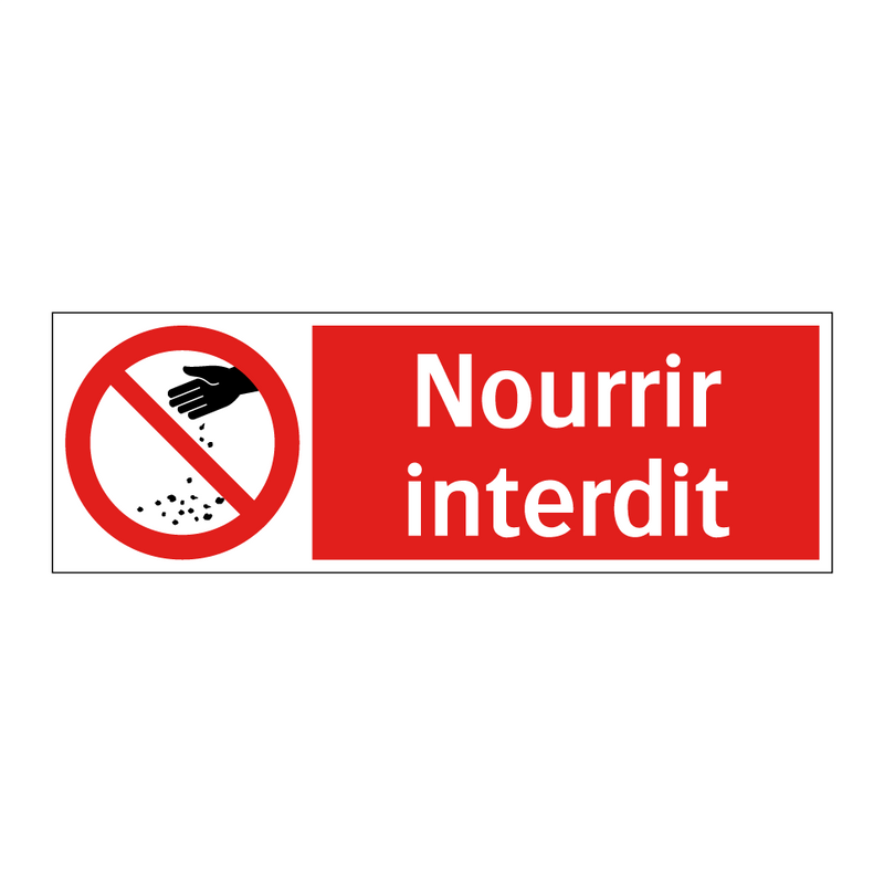 Nourrir interdit