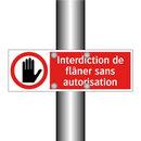 Interdiction de flâner sans autorisation
