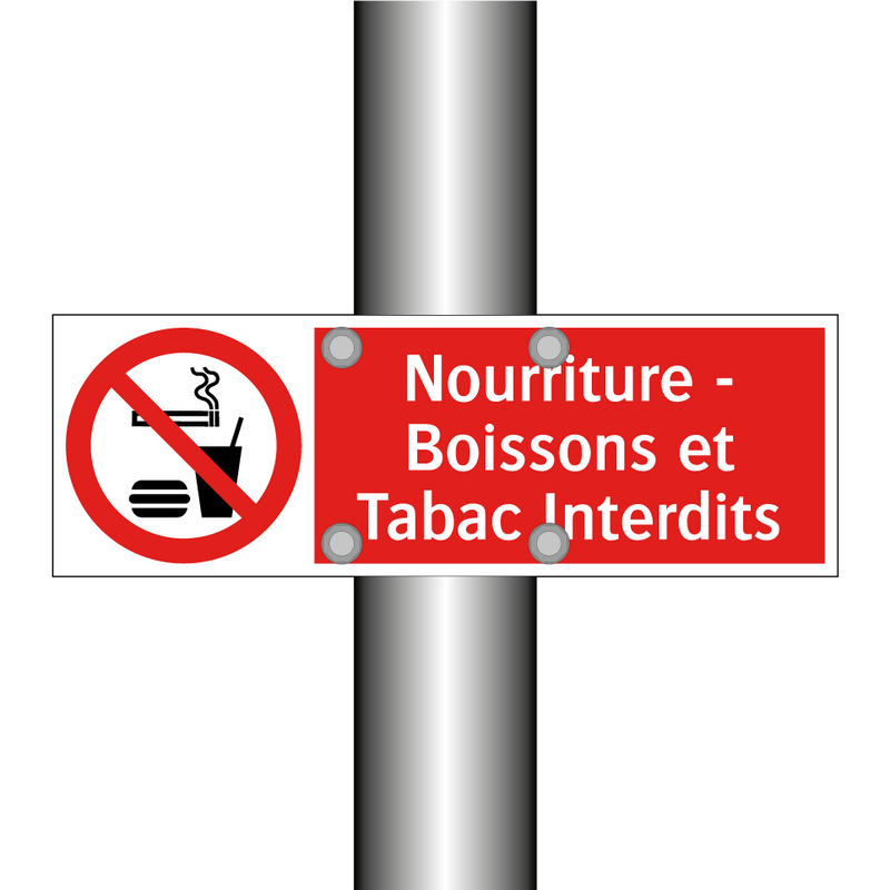 Nourriture - Boissons et Tabac Interdits