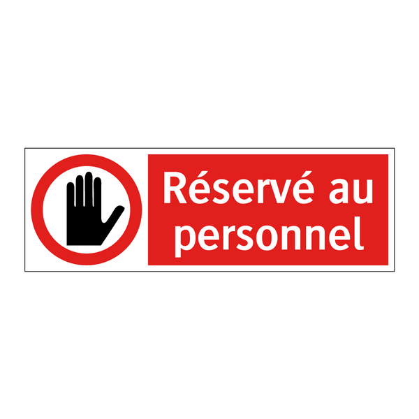 Réservé au personnel