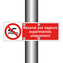 Réservé aux nageurs expérimentés uniquement