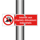 Interdit aux chariots élévateurs industriels