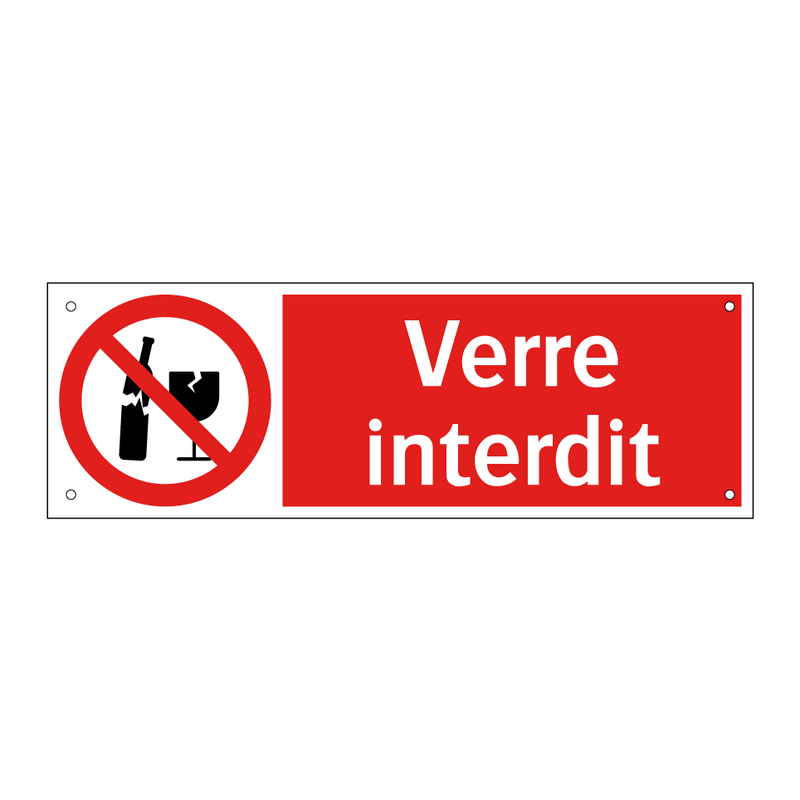 Verre interdit