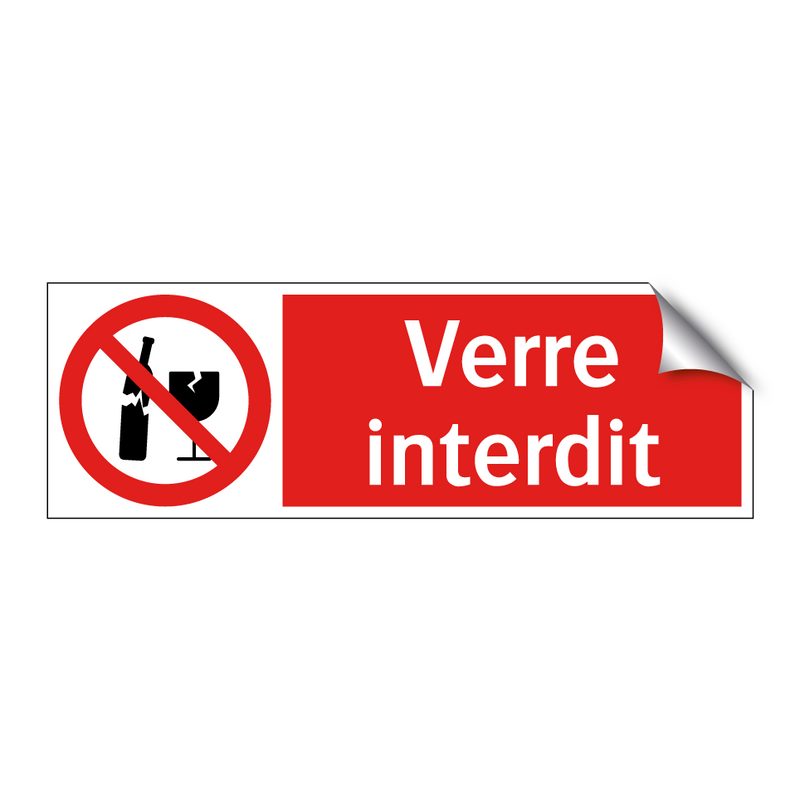 Verre interdit