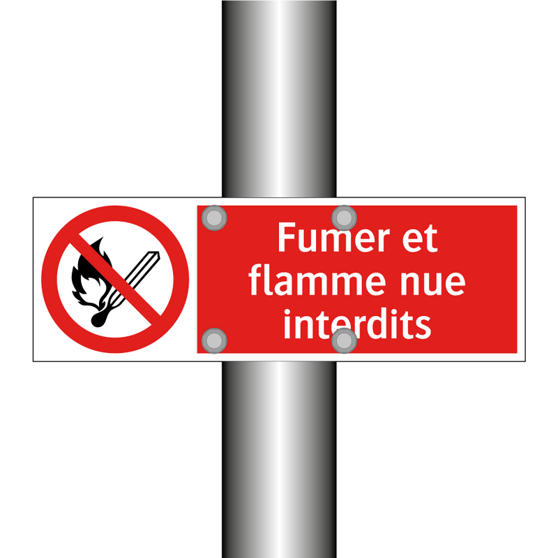 Fumer et flamme nue interdits